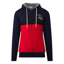 Adelaide Crows AFL Mens Fur Zip Hood