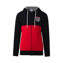 St Kilda Saints AFL Mens Fur Zip Hood