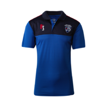 Western Bulldogs Summer AFL Mens Premium Polo