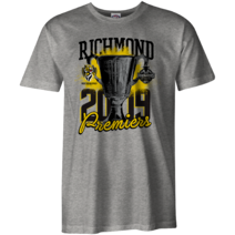 Richmond Tigers 2019 AFL Youth Premiers P1 Tee | GREY