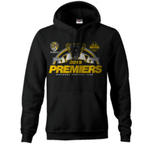 Richmond Tigers 2019 AFL Mens Premiers Hood P2 | BLACK