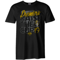 Richmond Tigers 2019 AFL Youth Premiers Flag Tee | BLACK