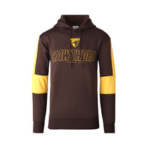 Hawthorn Hawks AFL W21 Mens Ultra Hood | Brown
