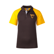 Hawthorn Hawks AFL Mens Premium Polo