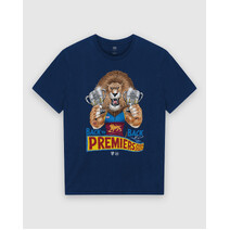 Brisbane Lions 2025 Premiers Youth Mark Knight Tee