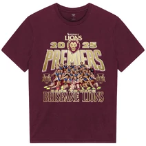 Brisbane Lions Premiers Adults Podium Tee