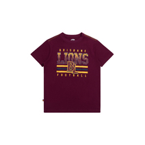 Brisbane Lions AFL Youth Sketch Tee | Maroon