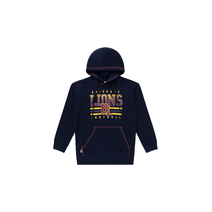 Brisbane Lions AFL Kids Sketch Hood | Navy