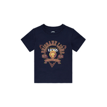 Brisbane Lions AFL Toddlers Banner Tee | NAVY