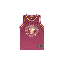 Brisbane Lions AFL Youth Mesh Bball Singlet