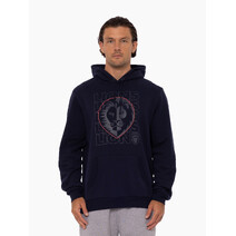 Brisbane Lions AFL Mens 2 Tone Logo Hood