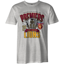 Brisbane Lions 2024 Premiers Adults Tee P1