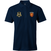 Brisbane Lions 2024 Premiers Mens Gold Polo