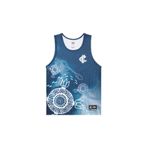 Carlton Blues AFL Mens Indigenous Training Singlet