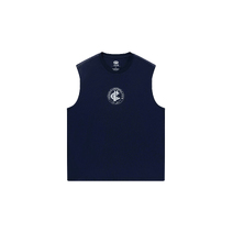 Carlton Blues AFL Mens Graphic Arch Tank | Navy
