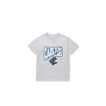 Carlton Blues AFL Kids Footy Tee | Grey