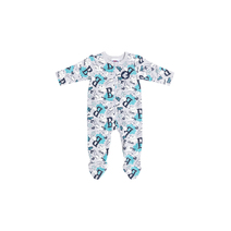 Carlton Blues AFL Baby Cloud Puff Romper | GREY