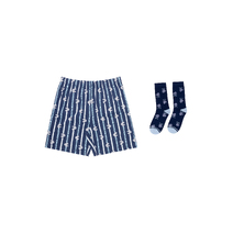 Carlton Blues AFL Mens Boxer Shorts & Sock Gift Set