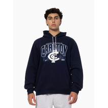 Carlton Blues AFL Mens Wordmark Hood