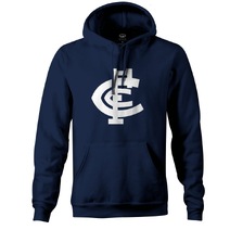 Carlton Blues AFL Mens Logo Hoody