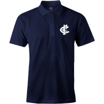 Carlton Blues AFL Mens Logo Polo | NAVY
