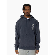 Carlton Blues AFL Mens Acid Wash Hoodie | Moonlit Ocean