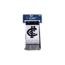 Carlton Blues AFL Adult Ugly Scarf | NAVY