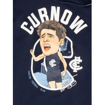 Carlton Blues AFL Youth Signature Hoodie CURNOW | NAVY  