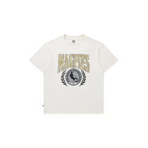 Collingwood Magpies AFL Mens Arch Graphic Tee / Natural