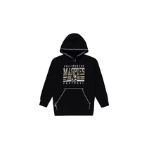 Collingwood Magpies AFL Kids Sketch Hood | Black