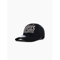 Collingwood Magpies AFL Youth Wordmark Low Pro Cap | Black
