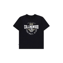 Collingwood Magpies AFL Youth Supporter Tee | BLACK