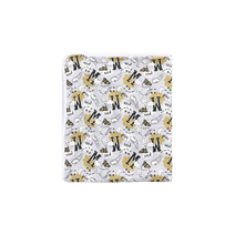 Collingwood Magpies AFL Baby Cloud Blanket | GREY