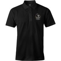 Collingwood Magpies AFL Mens Logo Polo