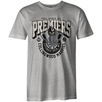 Collingwood Magpies AFL 2023 Mens Premiers P1 Tee