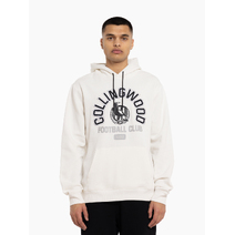 Collingwood Magpies AFL Mens Hunter Hood | Vintage White