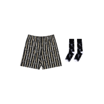 Collingwood Magpies AFL Mens Boxer Shorts & Sock Gift Set