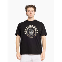 Collingwood Magpies AFL Mens Supporter Tee | Black