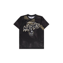 Collingwood Magpies  AFL Youth All Over Tee | BLACK