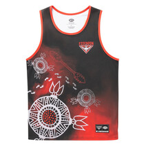 Essendon Bombers AFL Mens Indigenous Training Singlet