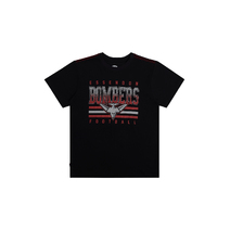 Essendon Bombers AFL Youth Sketch Tee | Black