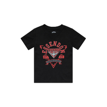 Essendon Bombers AFL Toddlers Banner Tee | BLACK