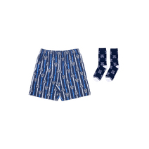 Geelong Cats AFL Mens Boxer Shorts & Sock Gift Set