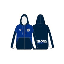 Geelong Cats AFL Mens Throwback Logo Spray Jkt