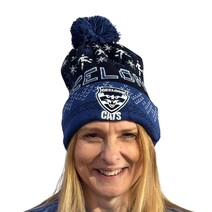 Geelong Cats AFL Adult Ugly Beanie OSFM |