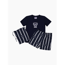 Geelong Cats AFL Toddler/Kids Gameday PJ Set | Navy