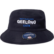 Geelong Cats AFL Youth Graphic Bucket Hat