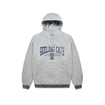 Geelong Cats AFL Adults Contrast Ribbed Hoody