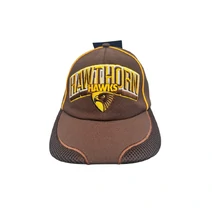 Hawthorn Hawks AFL Adults Bevelled Cap