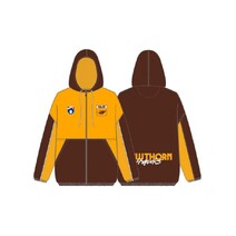 Hawthorn Hawks AFL Mens Throwback Logo Spray Jkt